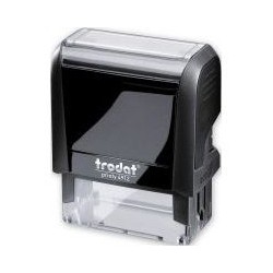 printy Selbstfärber 4912 47x18mm 5Zeilen schwarz