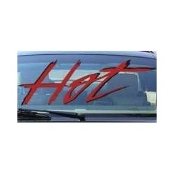 Autoaufkleber " HOT "