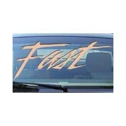 Autoaufkleber " Fast "