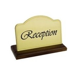 Receptionschild